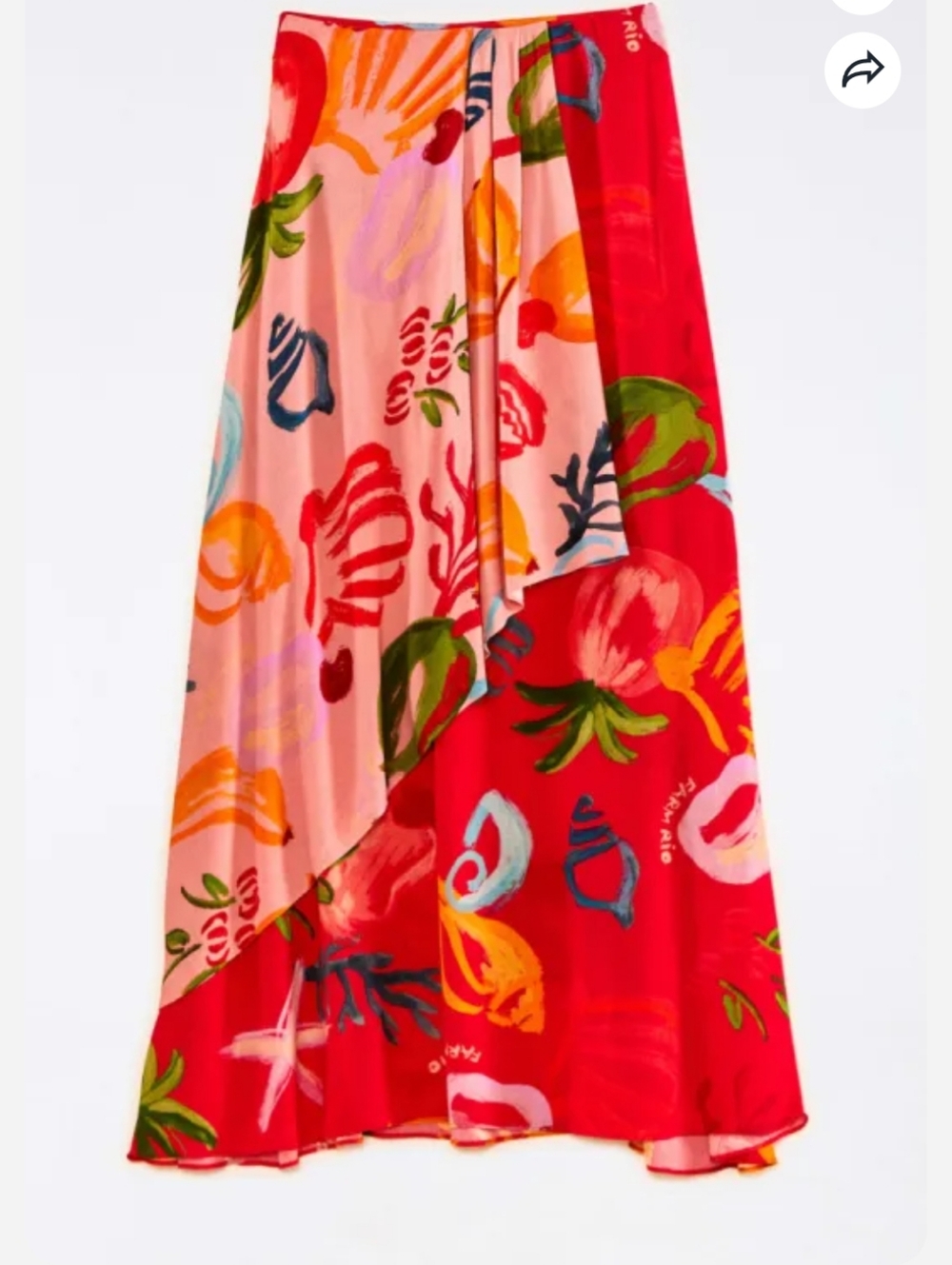 Farm Rio Vibrant Maxi Skirt